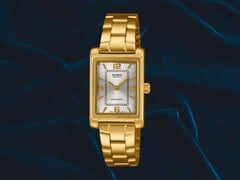 卡西欧 LTP1234PGC-7A 手表现已在该品牌的美国网店上架。(图片来源:卡西欧,已编辑)