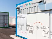 该项目使用了来自 Merces-Benz、Stellantis 和日产的 762 块汽车电池。(图片来源：Enel）