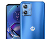Moto G54 5G 的三种首发颜色之一。(图片来源：@evleaks）
