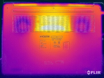 表面温度应力测试（底部）