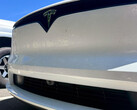 2026 年 Model X 刷新前保险杠摄像头（图片来源：The Kilowatts/X）