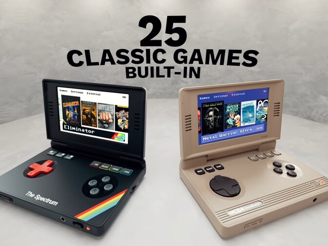 复古重生：准将C64 和ZX Spectrum 作为游戏掌上电脑回归