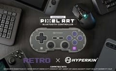 Hyperkin Pixel Art 无线控制器是 SNES 控制器的现代版。(图片来源:Hyperkin)