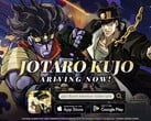 《JoJo的奇妙冒险：黄金之灵》的宣传图。