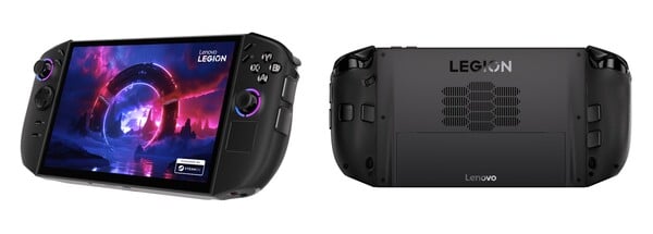 Legion Go 2 Powered by SteamOS 外观与 Windows 版本无异。(图片来源:联想)