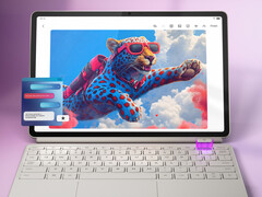 联想为 Yoga Tab 提供月光灰和贝壳色两种颜色选择。(图片来源：联想）