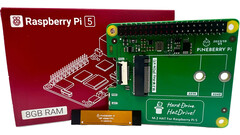 Pineberry Pi 首次推出适用于Raspberry Pi 5 SBC 的顶部和底部硬盘（图片来源：Pineberry）