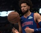 在《NBA 2K27》中启用神经渲染功能的 DLSS 5。