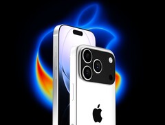 Apple iPhone 17 Pro 和 17 Pro Max 预计将采用显著的重新设计。(图片来源：Apple, @asherdipps, 已编辑）