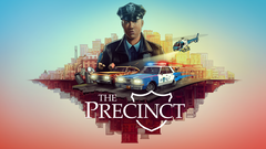 The Precinct》的官方关键图，展示了警官 Nick Cordell Jr.和核心视觉主题（图片来源：Fallen Tree Games via Games Press）