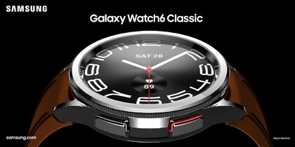 Galaxy Watch6经典版。(图片来源：@evleaks)