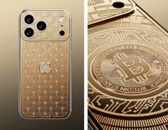 鱼子酱为Apple iPhone 17 Pro 配备了 18K 黄金（图片来源：Caviar）。