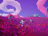 Astroneer 是一款科幻生存手工制作游戏，支持四人合作，并有大量鲜艳的色彩。(图片来源：Steam）