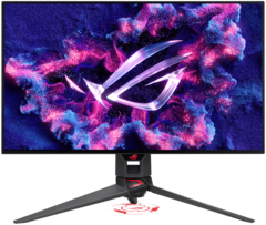 ROG Swift OLED PG27AQDP 的分辨率为 2,560 x 1,440，刷新率为 480 Hz（图片来源：华硕）