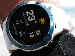 一个新的Garmin测试版更新可用于手表，包括Fenix 6 Pro Solar（上图）。(图片来源：Garmin)