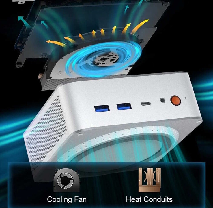 搭载酷睿 i9 处理器的迷你 PC 采用主动冷却系统（图片来源：Ninkear）