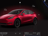 搭载 AMD 芯片的 Model Y 获得 Cybertruck 可视化效果（图片：特斯拉）