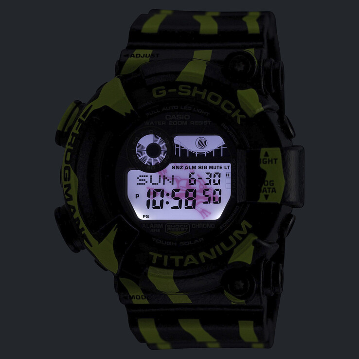 卡西欧 G-Shock Frogman GW8200TPF-1 手表。(图片来源：卡西欧）
