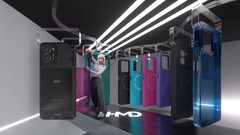 HMD Fusion 背面有连接到特殊外壳的插针。(图片来源:HMD)