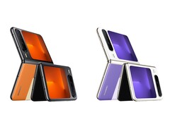 华为 Pura X 现推出橙色和紫色两种颜色。