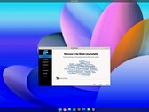 基于 Arch 的 SDesk Linux 桌面（图片来源：DistroWatch）