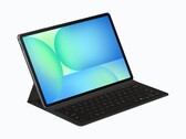 Galaxy Tab S10 FE Plus 可选配键盘保护套，售价 169.99 美元，但在有限的时间内可以更低的价格购买。(图片来源：三星）