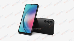 Galaxy A25 5G &quot;效果图。(来源：OnLeaks x Giznext）