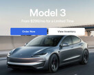 Model 3 租赁现在起价为 299 美元/月。(图片来源：特斯拉）