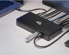 OWC Thunderbolt 5 网络基座配备了大量端口。(图片来源：OWC）
