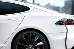 特斯拉充电接口（图片来源：特斯拉）