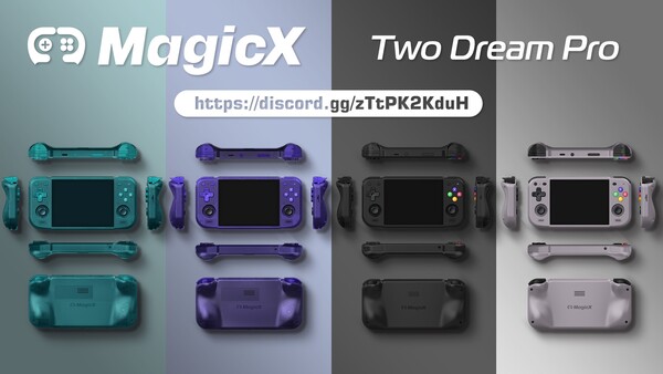 MagicX Two Dream Pro 的绿色和紫色版本有配色按钮。
