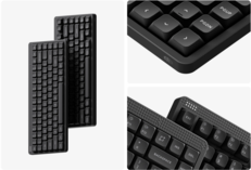 NuPhy Node75 墨灰色。(图片来源：NuPhy）