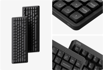 NuPhy Node75 墨灰色。(图片来源：NuPhy）