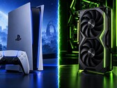 AI 生成的 PS6 和 Nvidia RTX 6060 GPU 渲染图。