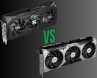 RX 9070 XT 与 RTX 5070 Ti 的销量对比（图片来源：技嘉、微星）