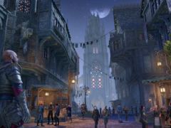 上古卷轴：Online》中旧科尔沃维亚的瑰宝 Skingrad 截屏（图片来源：《上古卷轴：Online）