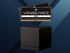 下图所示为蒸汽机的 DDR5 SO-DIMM 内存（图片来源：Corsair，Valve 有编辑）