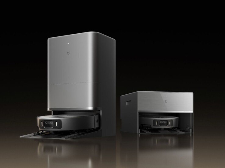 小米家庭机器人真空吸尘器 6 Max 的两个版本