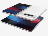 与Galaxy Z Fold4相比，Pixel Fold的电池容量应该更接近Pixel 7 Pro。 （图片来源：@OnLeaks）