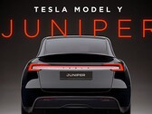 带有后灯条的 Model Y Juniper 渲染图（图片来源：DominicBRNKMN/X）