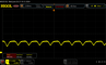 PWM 以 480 Hz 的频率闪烁（亮度为 40）