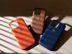 Caviar 正在借助皮革升级Apple 的 FineWoven 保护套。(图片：鱼子酱）