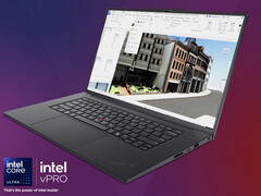 ThinkPad P1 Gen 8 保留了臭名昭著的 TrackPoint 指点杆。(图片来源：联想）