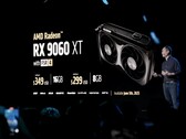 12 GB 应成为 1080p 显卡的新标准。图：RX 9060 XT 演示幻灯片（图片来源：AMD）