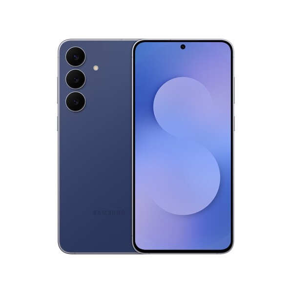 三星Galaxy S25 FE 的海军蓝颜色与Galaxy S25 不同。(图片来源：三星）