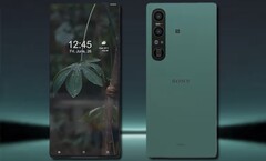 索尼可能会在不久的将来告别基于边框的前置摄像头和 Xperia 名称。(图片来源：索尼/PEACOCK - 已编辑）