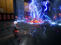 在《Terminull Brigade》中，玩家要在一座以赛博朋克为主题的城市中，组队扮演控制论执法者，打击流氓人工智能派别。图为游戏截图。(图片来源：Steam）