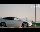 超级碗攻击广告将以Model 3的乱跑为主题（图片：Dawn Project/YouTube）