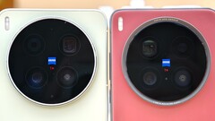 vivo X300 Ultra（左）与 vivo X200 Ultra（右）的比较