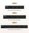 Yeelight T1 智能轨道插座有三种长度。(图片来源：小米有品）